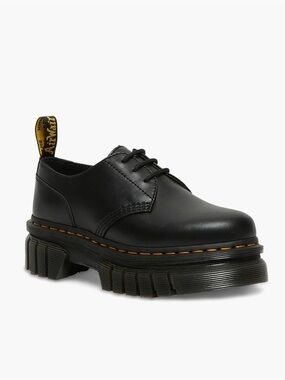 DR MARTINS AUDRICK PLATFORM LEATHER SHOES US 6